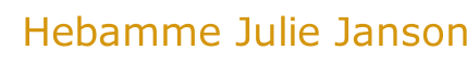 Hebamme Julie Janson